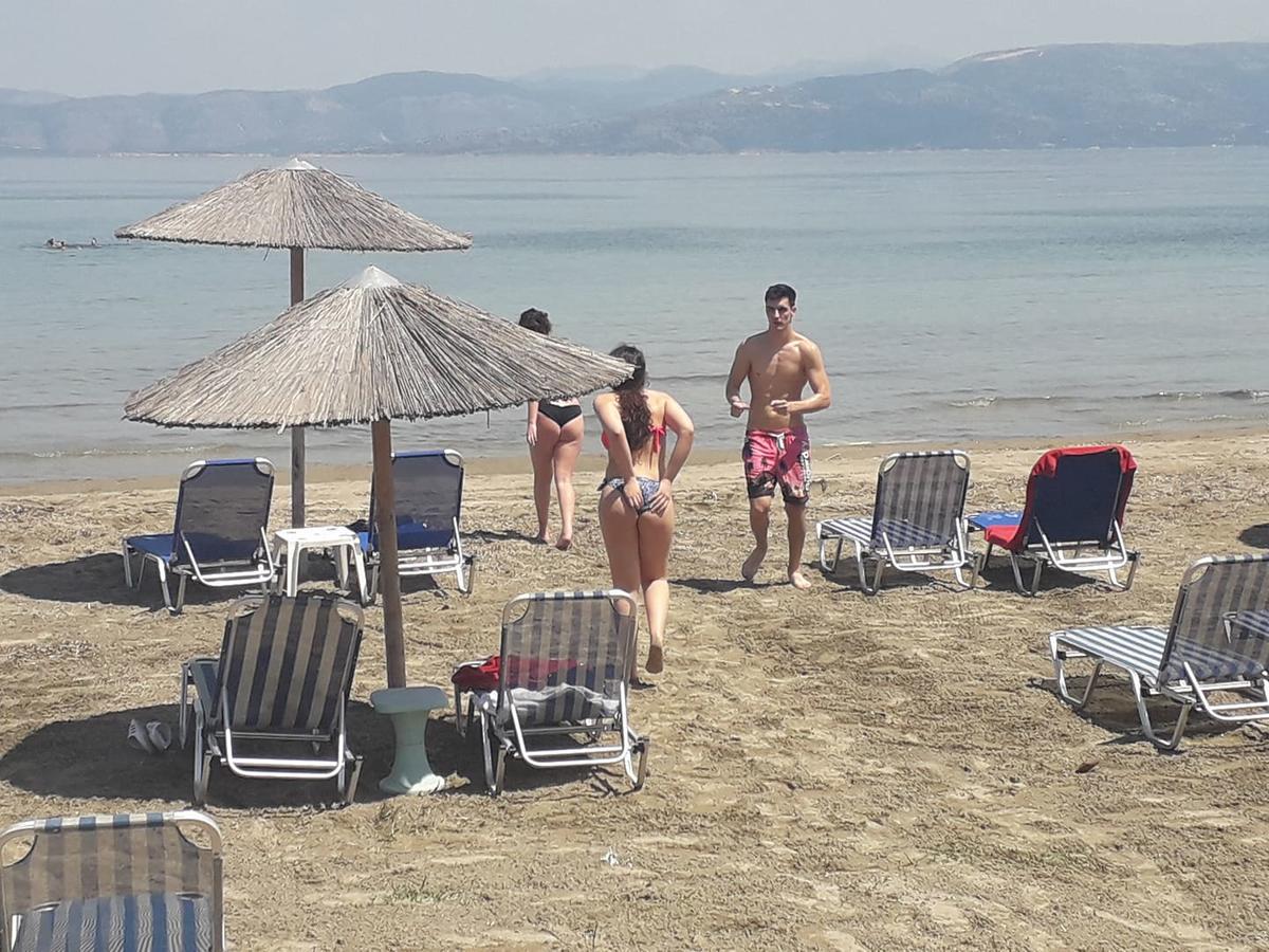 Akti Panela Beach Hotel Kavos Ngoại thất bức ảnh