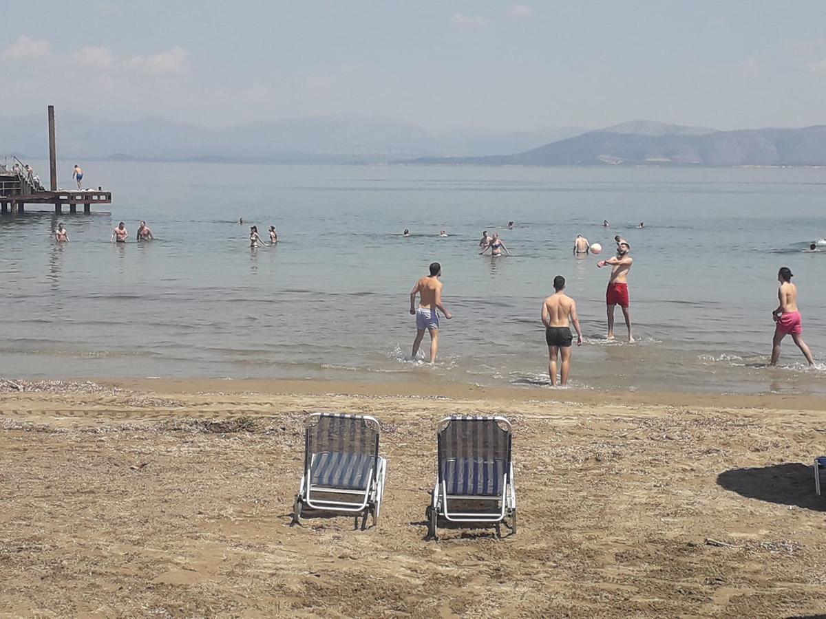 Akti Panela Beach Hotel Kavos Ngoại thất bức ảnh