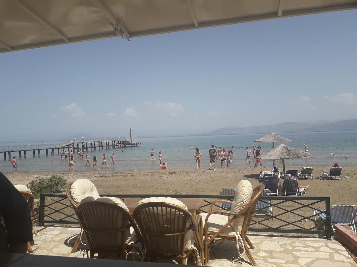 Akti Panela Beach Hotel Kavos Ngoại thất bức ảnh